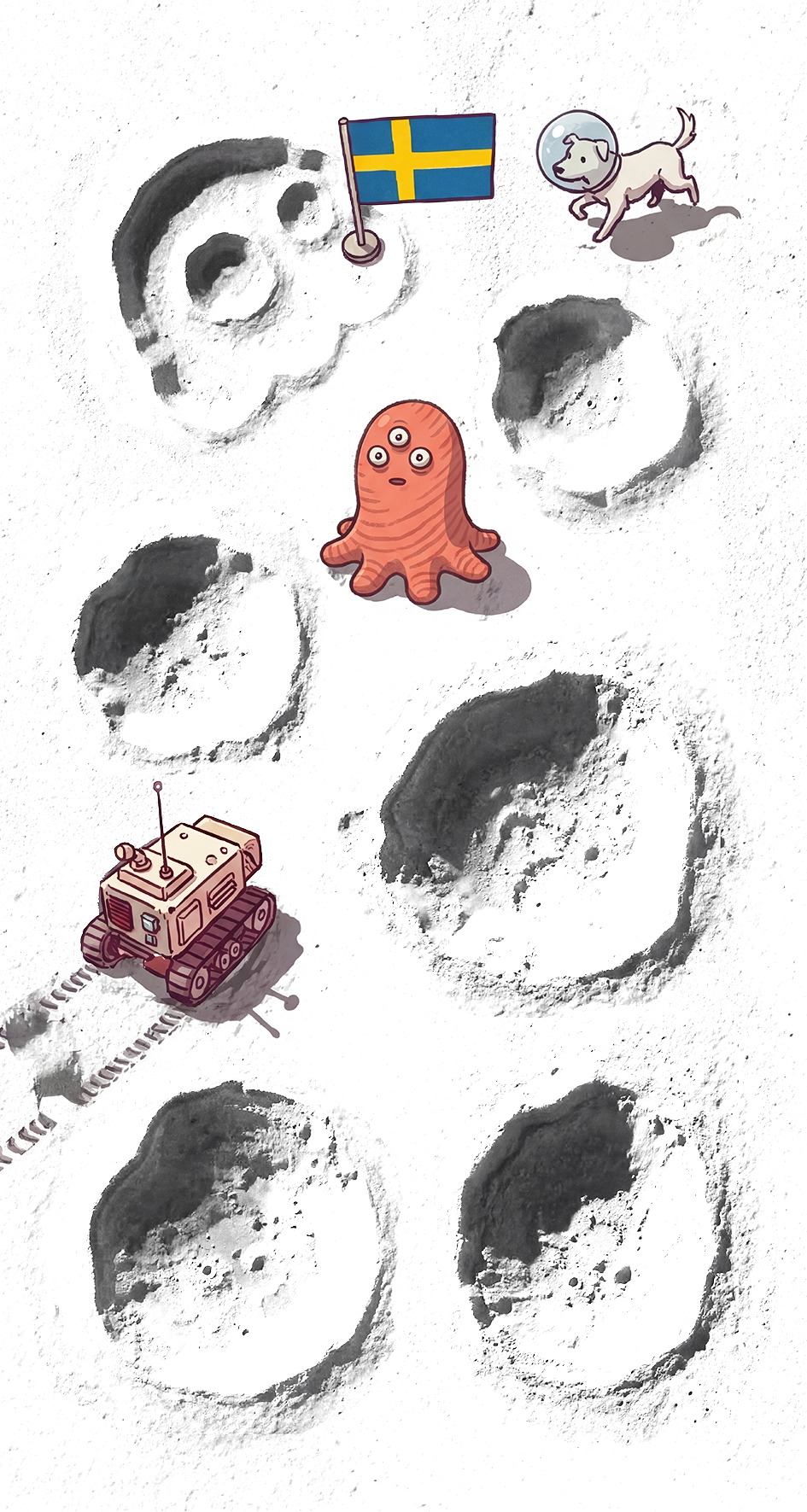 STICKER SHEET - COSMIC BOULDER - BUMBiNOS - Mudguards/Fenders for Kids