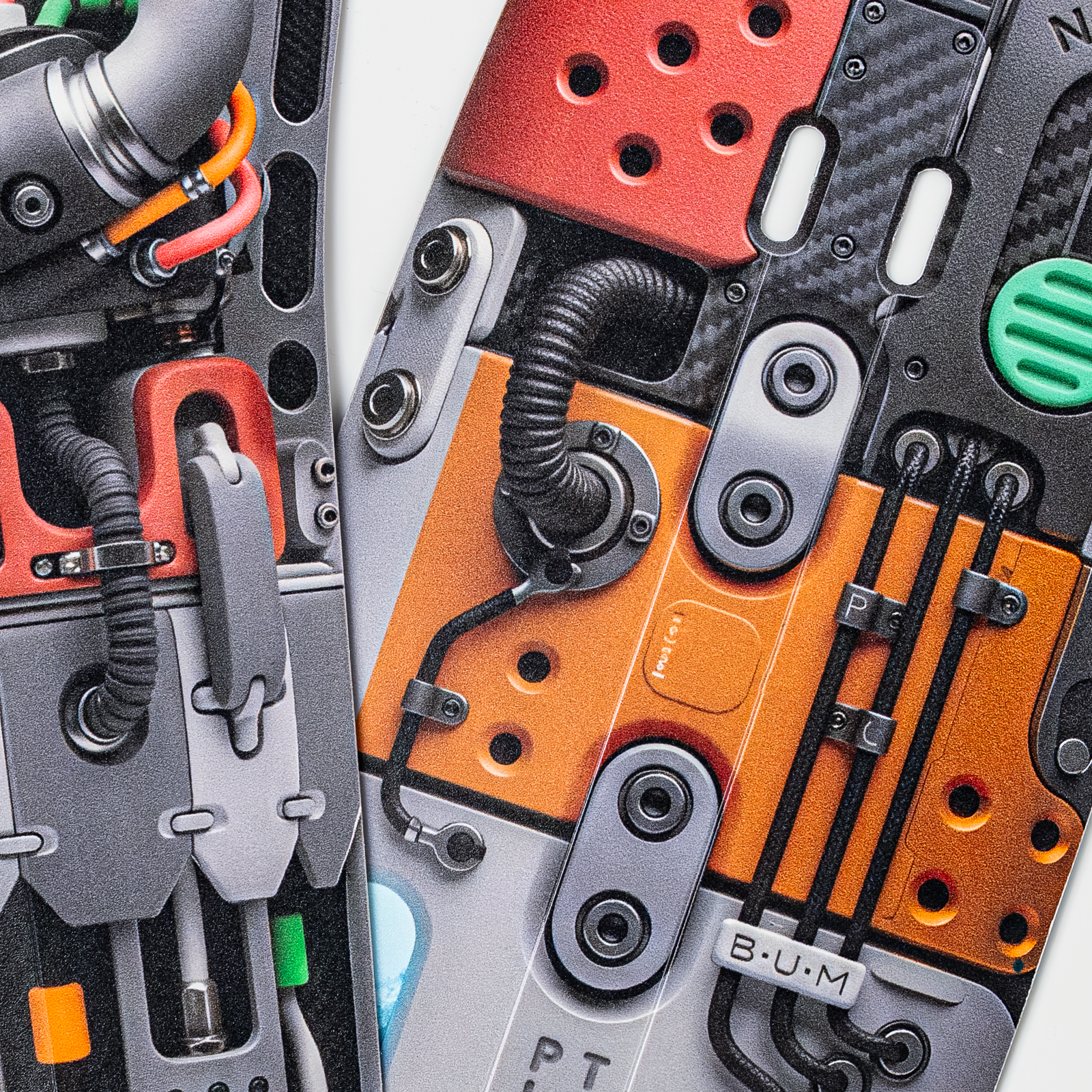 EXTRA BLADES - PLASMA TURBO - BUMBiNOS - Mudguards for Kids