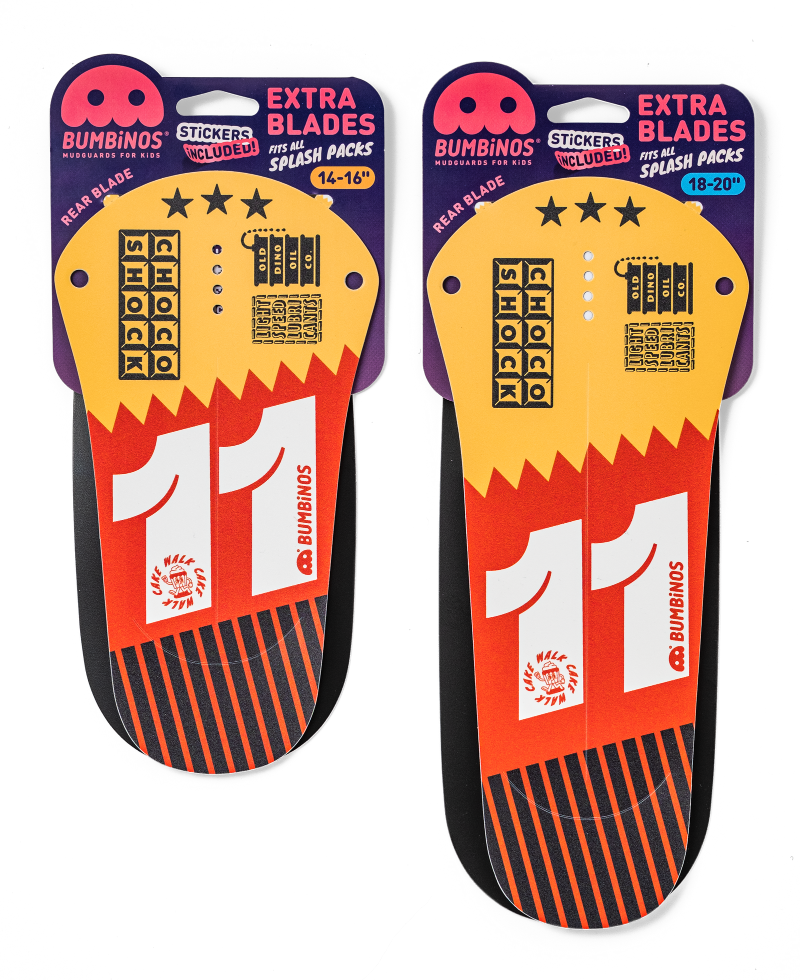 EXTRA BLADES - RACE DAY - BUMBiNOS - Mudguards for Kids