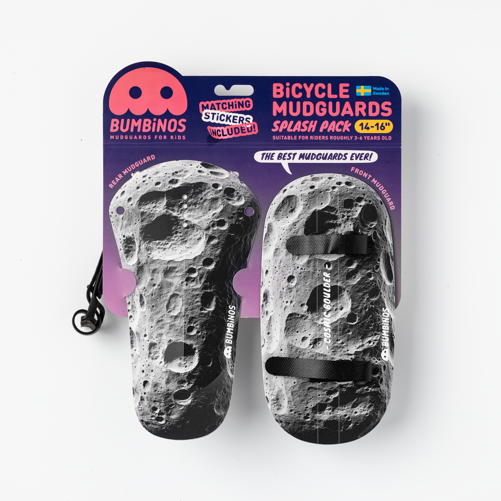 COSMIC BOULDER Splash Pack | Fenders for Kids Bikes - BUMBiNOS - Mudguards for Kids
